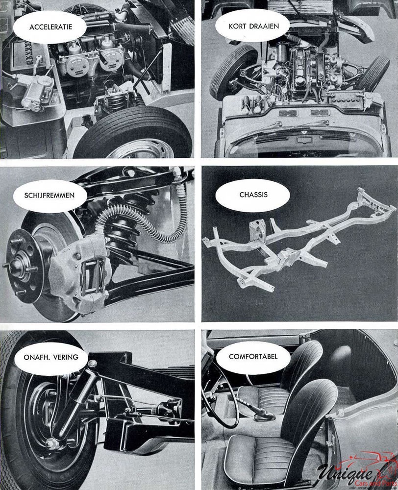 1964 Triumph Spitfire (Netehrlands) Brochure Page 3
